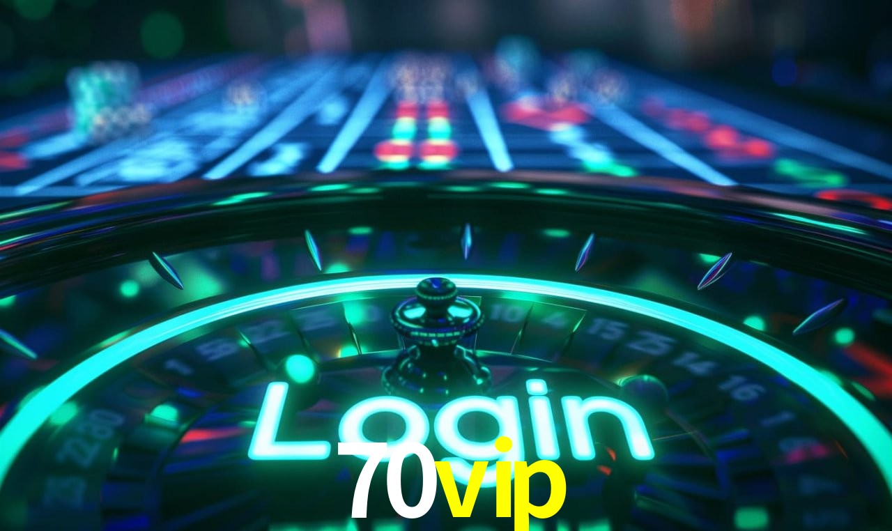 Aplicativo móvel 70vip para iOS e Android